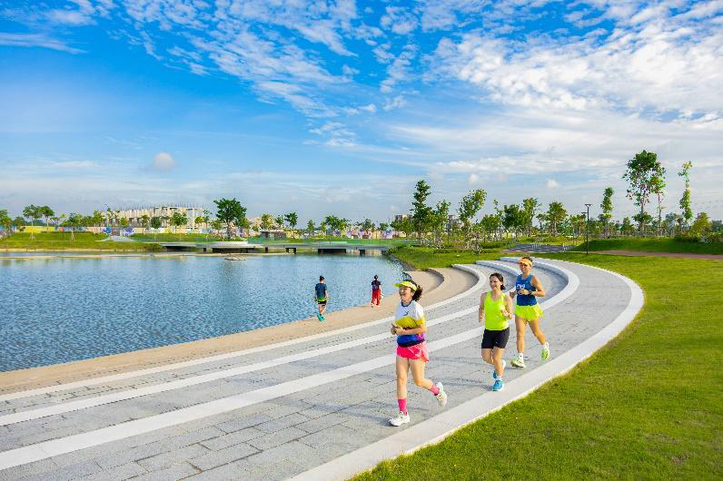 Đường chạy bộ ven sông