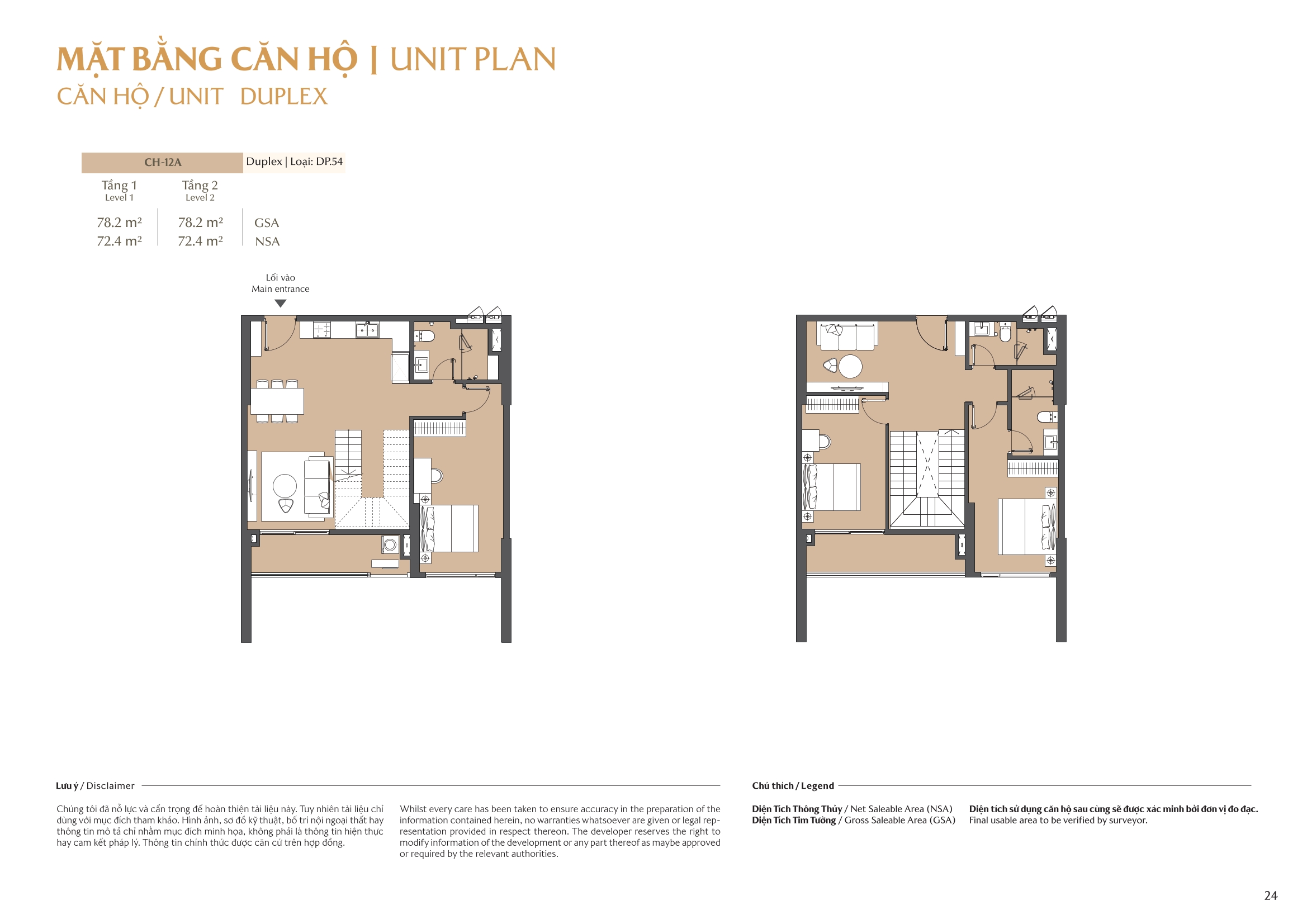 Mặt bằng căn hộ tòa B1 Masteri Park Place 21
