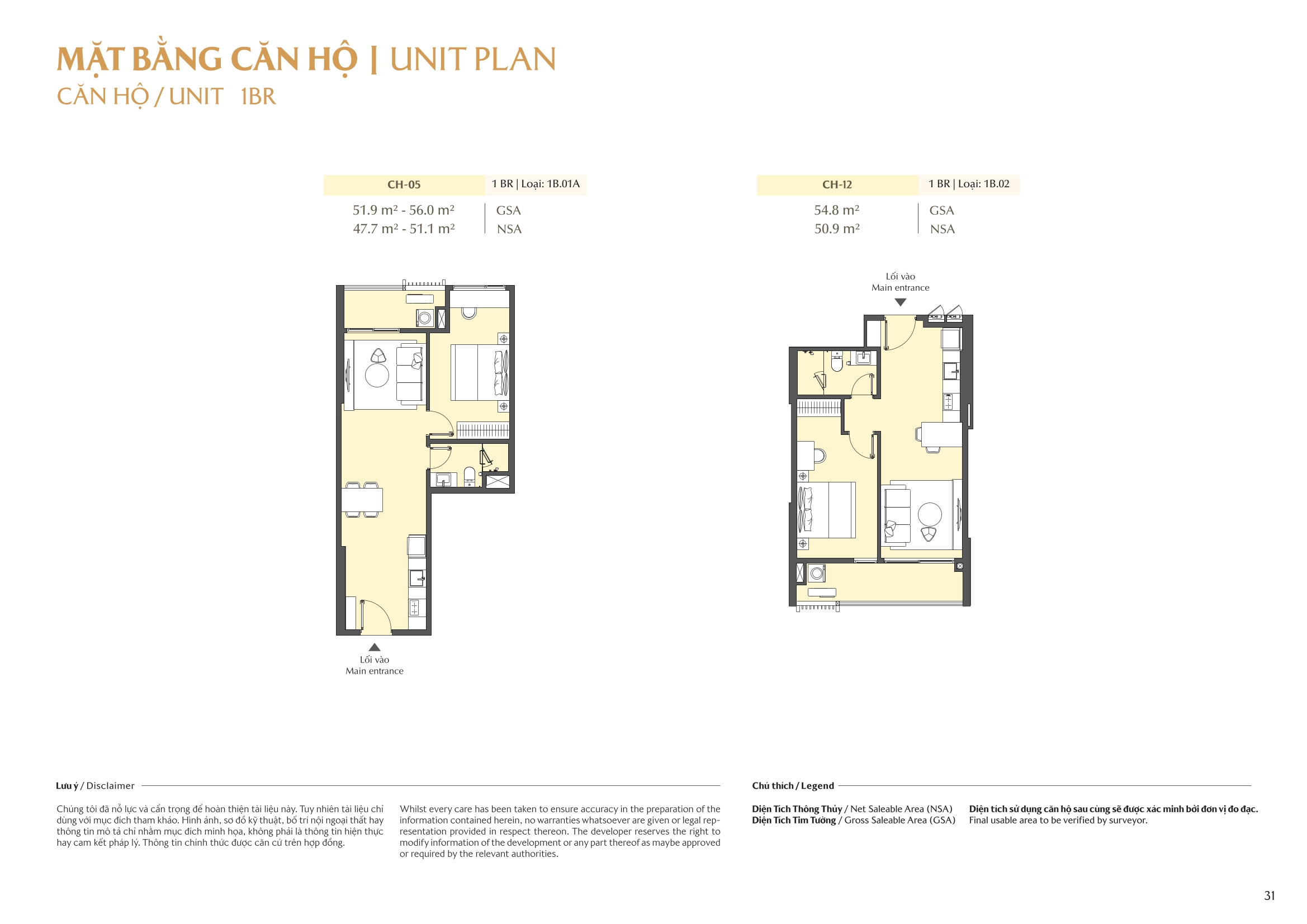 Mặt bằng căn hộ tòa B1 Masteri Park Place 28