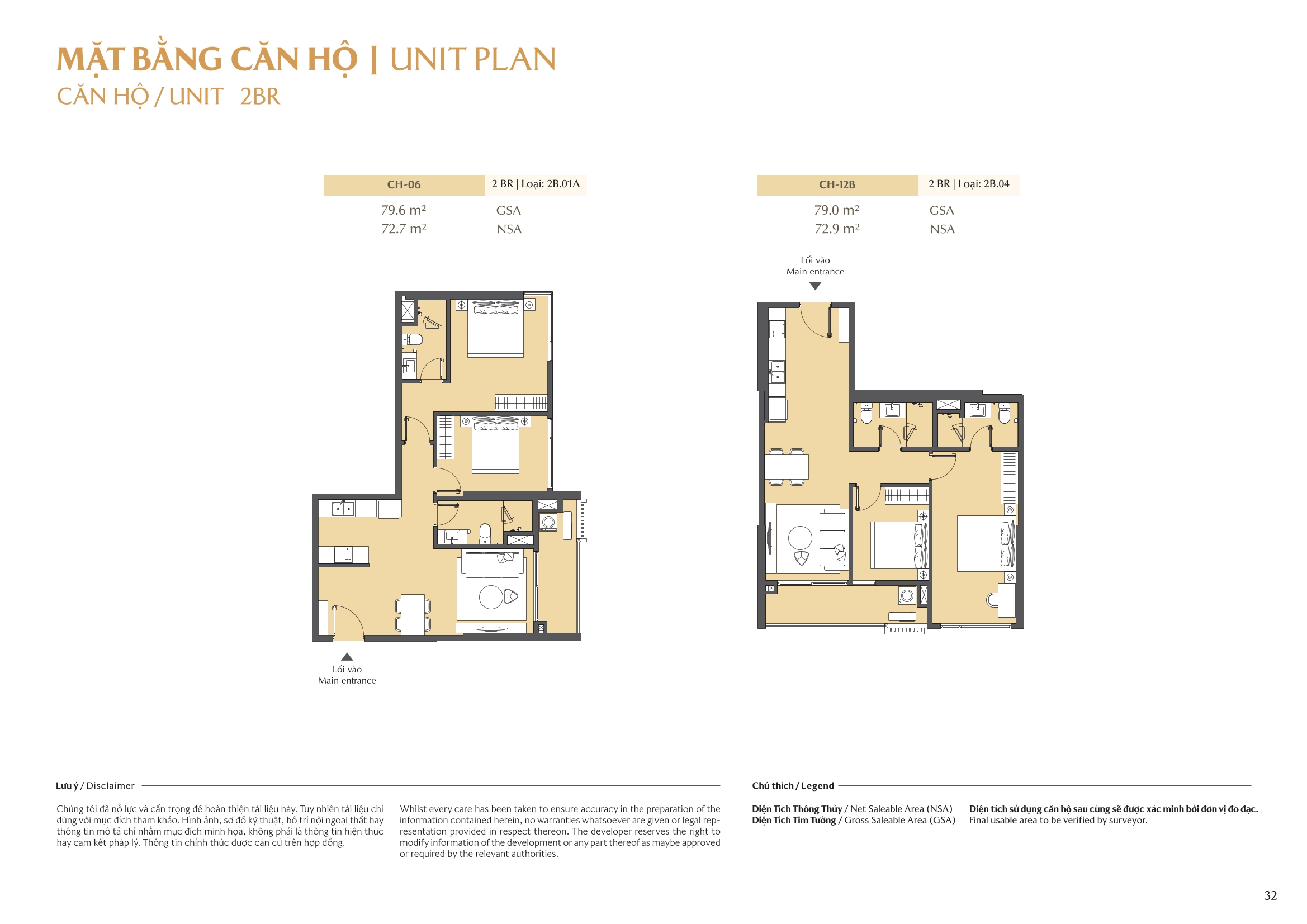 Mặt bằng căn hộ tòa B1 Masteri Park Place 29