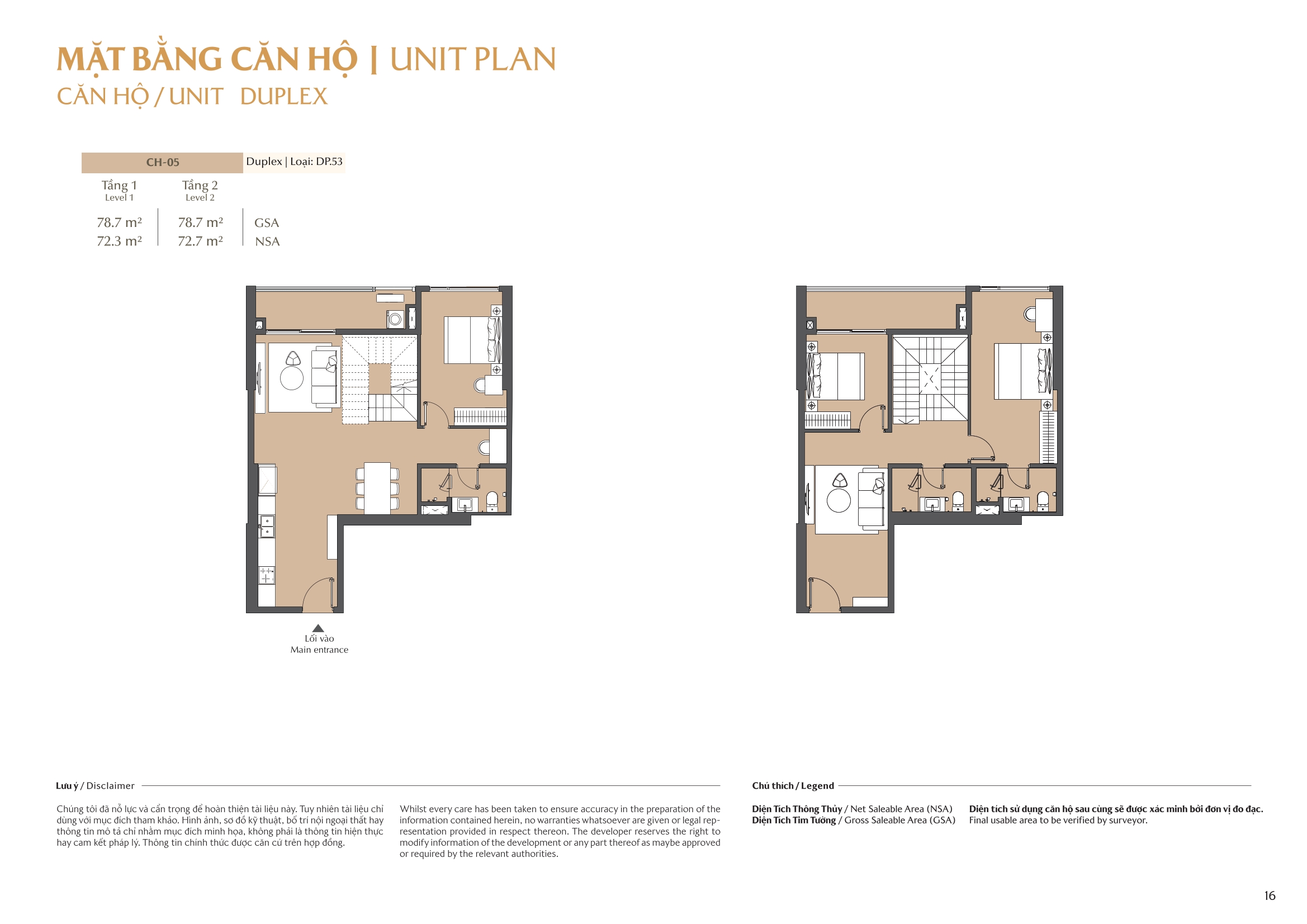 Mặt bằng căn hộ tòa B1 Masteri Park Place 13