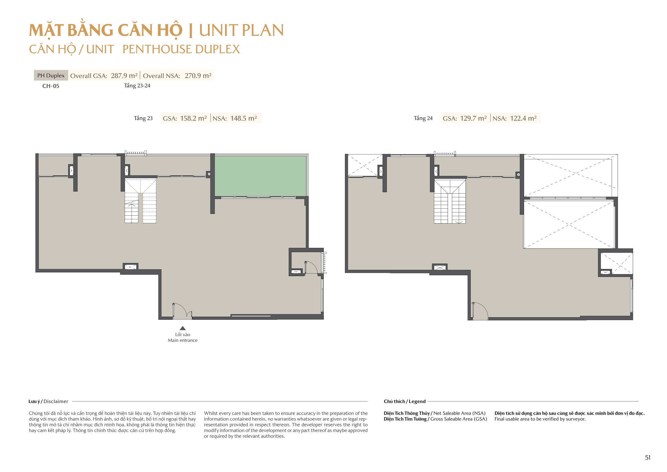 Mặt bằng căn hộ tòa A1 Masteri Park Place 51