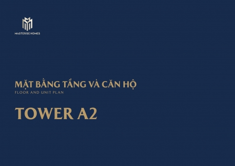 Mặt bằng căn hộ Tòa A2 Masteri Park Place