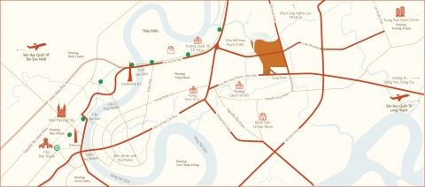 Vị Trí Masteri Park Place – The Global City